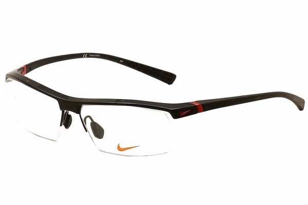  Nike Eyeglasses 7071/1 Semi-Rim Optical Frame 