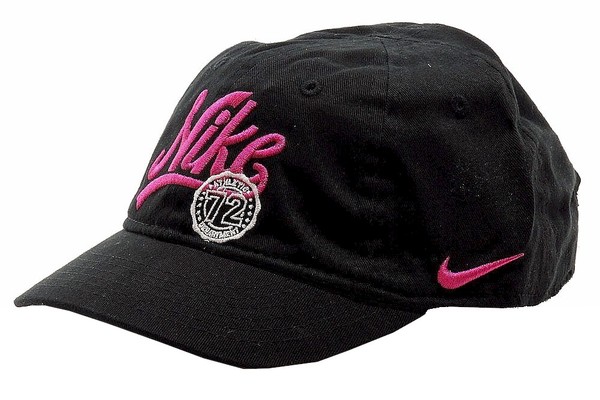  Nike Girl's 2502 Embroidered 3D Script Logo Baseball Cap Hat 