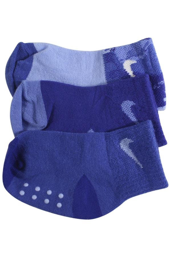  Nike Infant Boy's 3-Pairs Primal Cuff Grippy Socks 