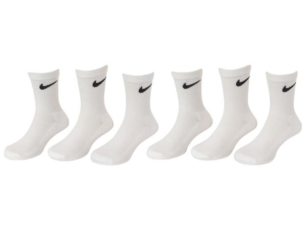  Nike Little Boy's 6-Pairs Young Athletes Cushioned Crew Socks 