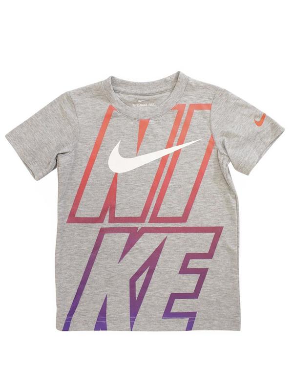  Nike Little Boy's Block Gradient Short Sleeve Crew Neck T-Shirt 