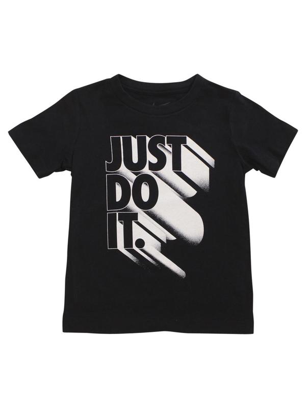  Nike Little Boy's Just Do It Again Short Sleeve Crew Neck Cotton T-Shirt 