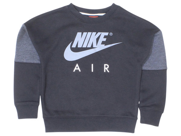  Nike Little Boy's Logo Crew Neck Fleece Sweatshirt Pullover 