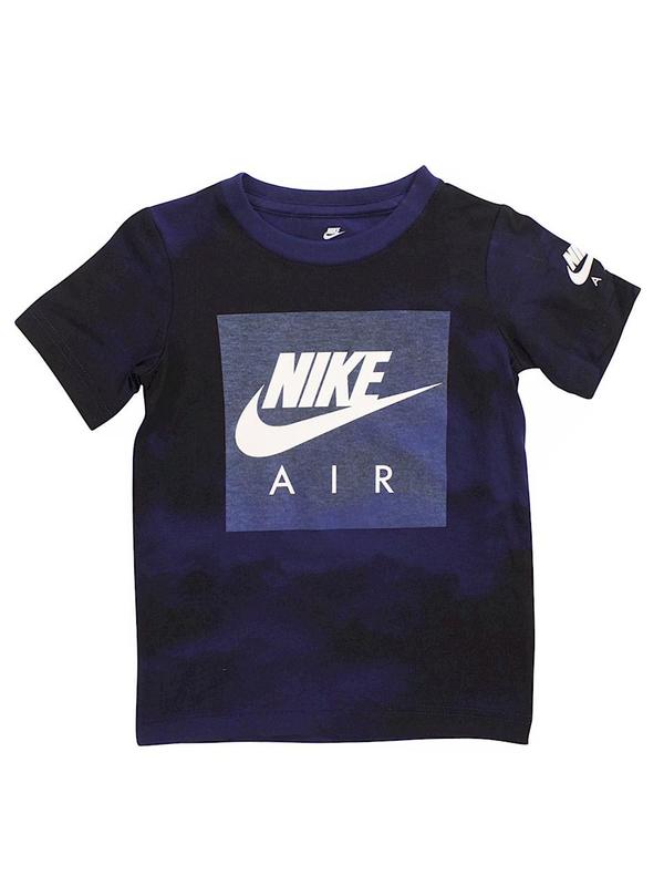  Nike Little Boy's Nike Air Cloud Short Sleeve Crew Neck Cotton T-Shirt 