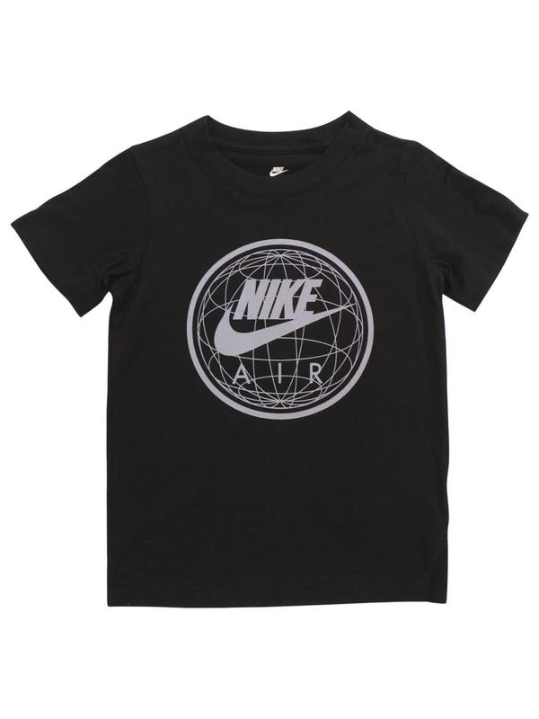  Nike Little Boy's Nike Air Worldwide Short Sleeve Crew Neck Cotton T-Shirt 