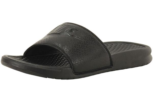  Nike Men's Benassi JDI Logo Print Slides Sandals 