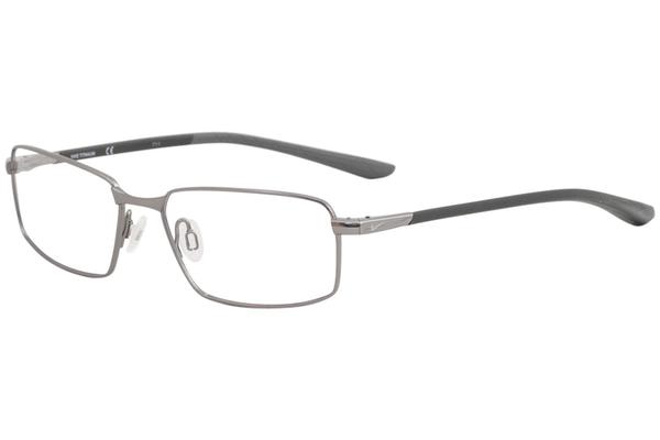  Nike Men's Eyeglasses 6072 Full Rim Titanium Optical Frame 