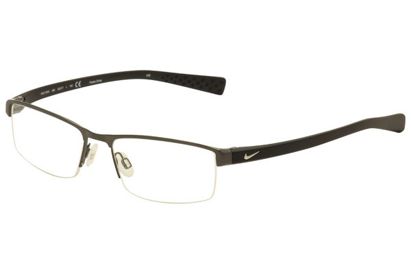  Nike Men's Eyeglasses 8095 Half Rim Optical Frame 