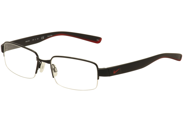  Nike Men's Eyeglasses 8169 Half Rim Optical Frame 