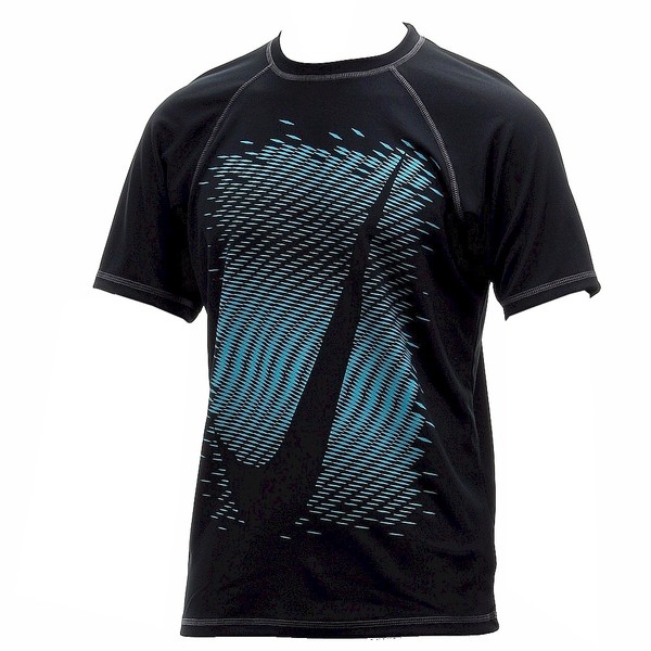  Nike Men's Hydro UV Evenflow Swoosh Short Sleeve T-Shirt 