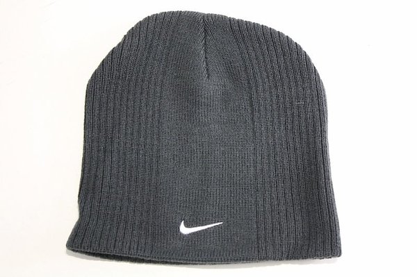  Nike Small Check Boy's Ribbed Beanie Hat 