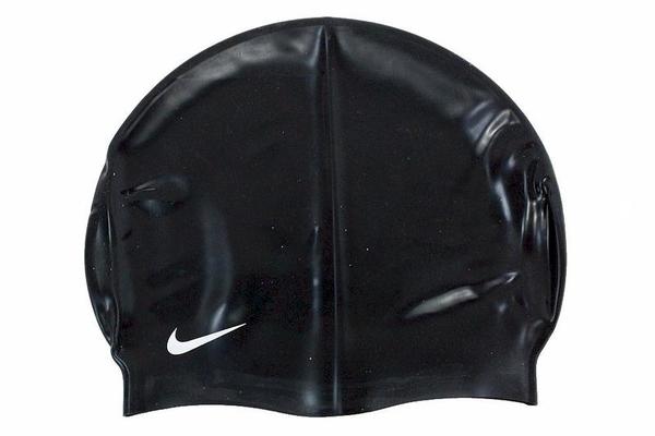  Nike Solid Silicone Swim Cap (One Size Fits Most) 