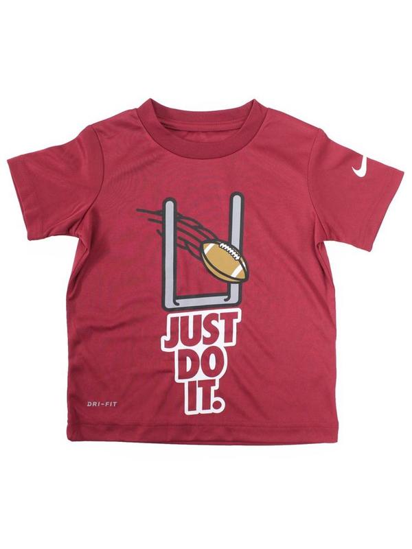  Nike Toddler Boy's Dri-FIT Field Goal Short Sleeve Crew Neck T-Shirt 