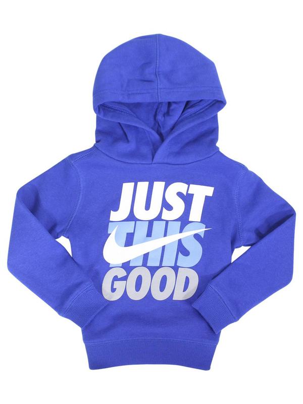  Nike Toddler Boy's Just This Good Pullover Hooded Sweatshirt 