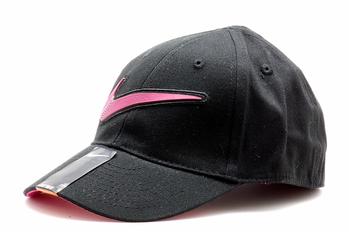  Nike Toddler Girl's Solid Embroidered Swoosh Baseball Cap Sz 2/4T 