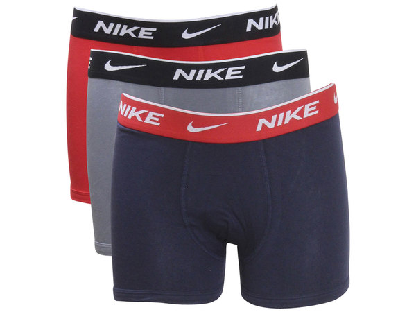 Nike Youth Boy's 3-Pairs Boxer Briefs Underwear Essential Dri-FIT Obsidian  Sz XL