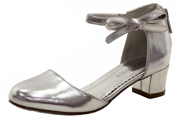  Nine West Girl's Pamela Dress Mary Janes Heels Shoes 