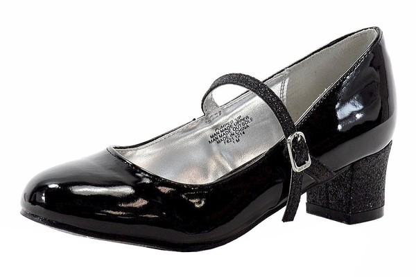  Nine West Girl's Pumped Up Patent Leather Mary Janes Shoes 