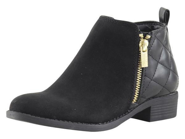  Nine West Little/Big Girl's Cahra Zip Ankle Boots Shoes 