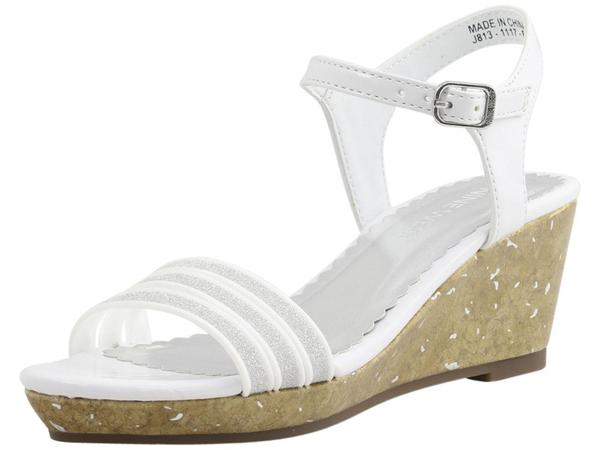  Nine West Little/Big Girl's Emily-2 Wedge Heel Sandals Shoes 