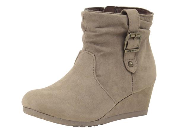  Nine West Little/Big Girl's Kaytah Ankle Boots Shoes 