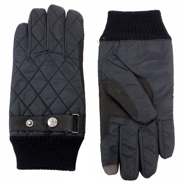  Original Penguin Men's Quilted Winter Gloves 