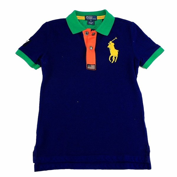  Polo Ralph Lauren Boy's Classics Big Pony Cotton Polo T-Shirt 