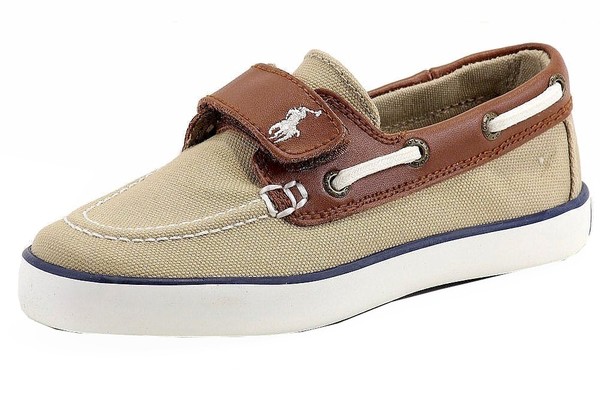  Polo Ralph Lauren Boy's Sander-CL EZ Fashion Boat Shoes 