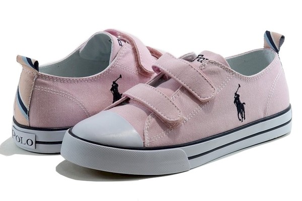  Polo Ralph Lauren Girls Fashion Sneakers Brooster Low EZ Canvas Shoes 