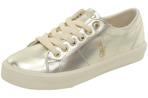  Polo Ralph Lauren Girl's Scholar Sneakers Shoes 