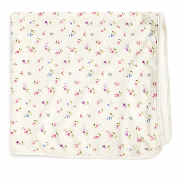  Polo Ralph Lauren Infant Girl's Printed Velour Reversible Blanket 