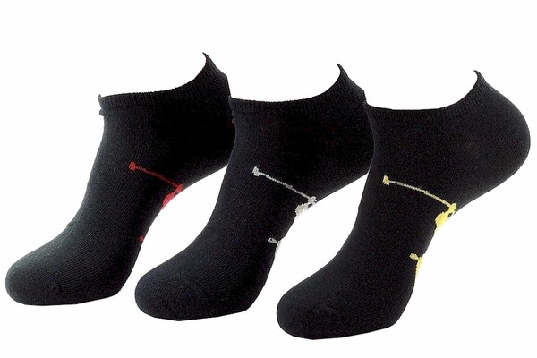  Polo Ralph Lauren Men's 3-Pairs Polo Player Ankle Socks 