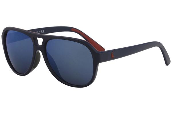  Polo Ralph Lauren Men's PH4123 PH/4123 Fashion Pilot Sunglasses 