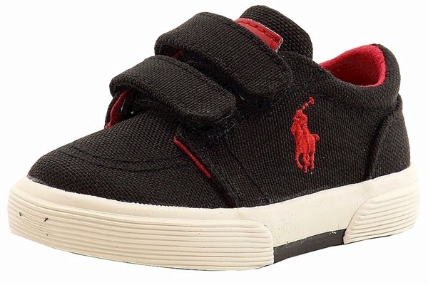  Polo Ralph Lauren Toddler Boy's Faxon II EZ Fashion Sneaker Shoes 