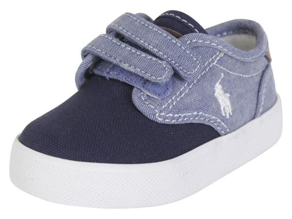  Polo Ralph Lauren Toddler Boy's Luwes-EZ Sneakers Shoes 