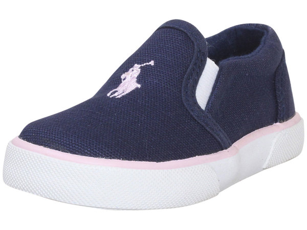  Polo Ralph Lauren Toddler Girl's Bal-Harbour-II Sneakers Shoes 