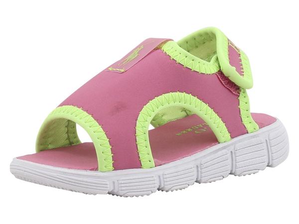  Polo Ralph Lauren Toddler Girl's Kanyon Sandals Water Shoes 