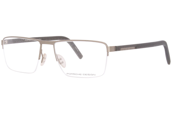  Porsche Design Men's Eyeglasses P8301 Half Rim Optical Frame 