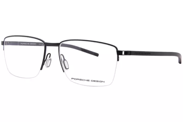  Porsche Design P8757 Eyeglasses Men's Semi Rim Square Shape 