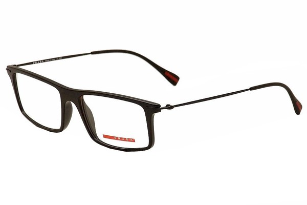  Prada Linea Rossa Men's Eyeglasses Red Feather VPS03E VPS/03E Optical Frame 