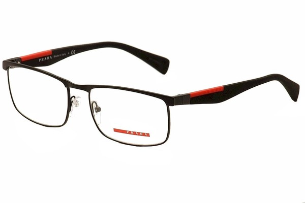  Prada Linea Rossa Men's Eyeglasses VPS 54F 54/F Full Rim Optical Frame 