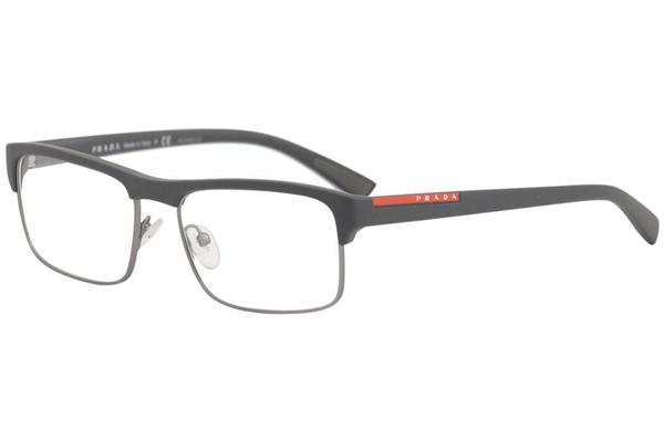  Prada Linea Rossa Men's Eyeglasses VPS06F VPS/06/F Full Rim Optical Frame 