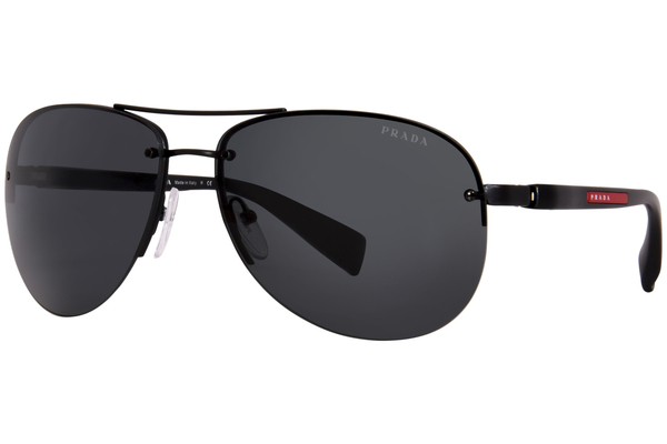  Prada Linea Rossa PS 56MS Sunglasses Men's Pilot Shape 