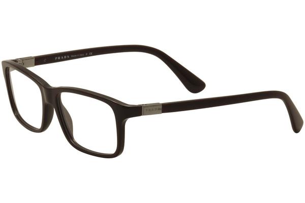  Prada Men's Eyeglasses VPR 06SF 06S-F Full Rim Optical Frame (Asian Fit) 