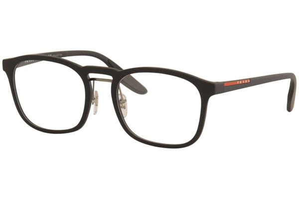  Prada Linea Rossa Men's Eyeglasses VPS06H VPS/06/H Full Rim Optical Frame 