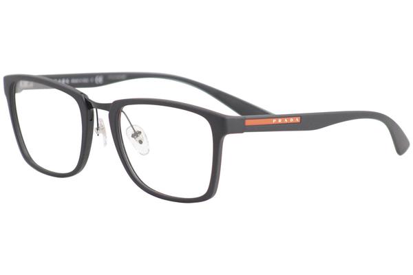  Prada Men's Linea Rossa Eyeglasses VPS06L VPS/06/L Full Rim Optical Frame 