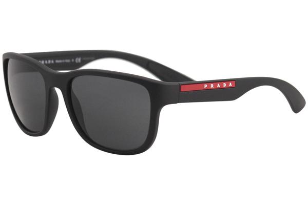  Prada Linea Rossa Men's PS 01US Square Shape Sunglasses 