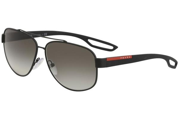  Prada Men's Linea Rossa SPS58Q SPS/58Q Fashion Pilot Sunglasses 
