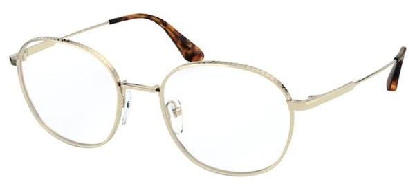  Prada PR-53WV Eyeglasses Men's Full Rim Round Shape 