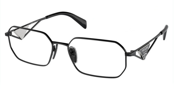  Prada PR A53V Eyeglasses Women's Full Rim Rectangle Shape 